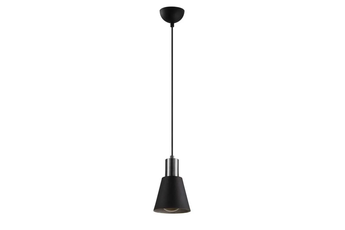 Taklampa Gullis Svart / Nickel - Svart