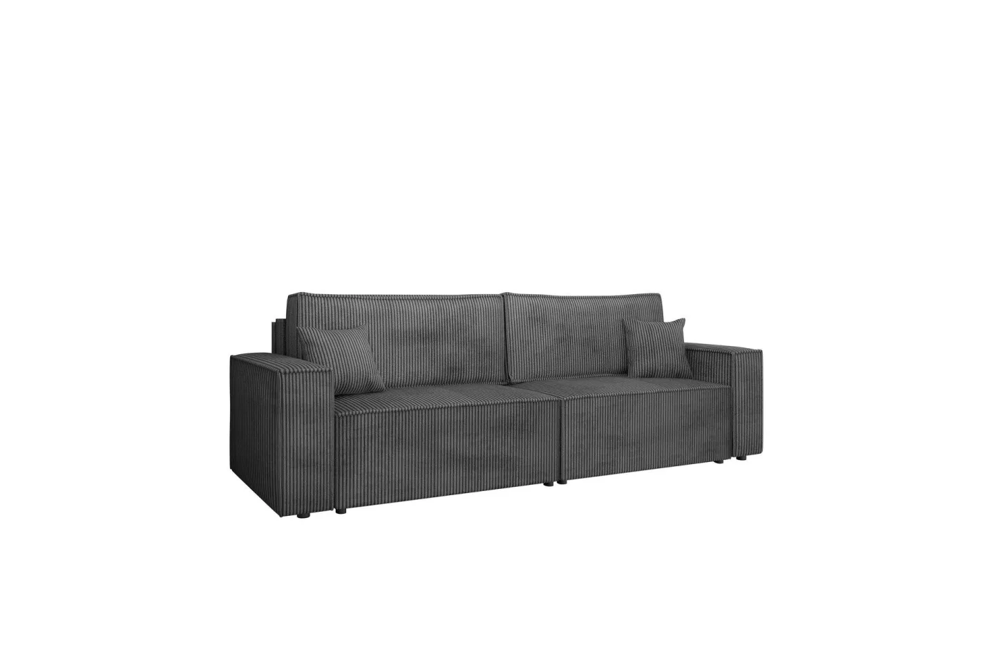 Hobson Soffa 3-sits - Mörkgrå
