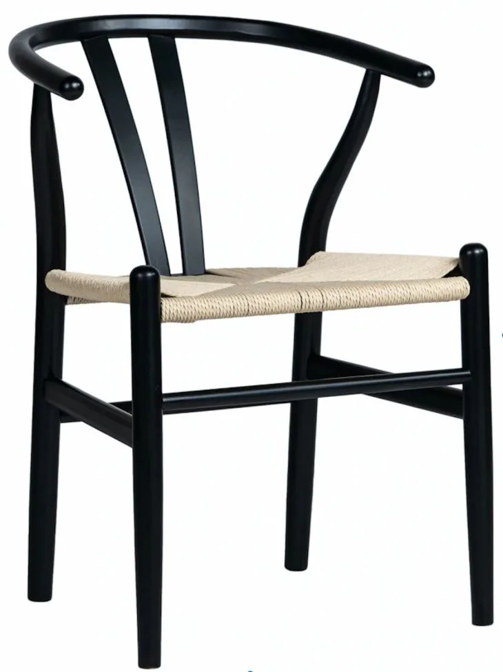 Stol - Alta (svart/beige) - 2 stk (Størrelse: Standard)