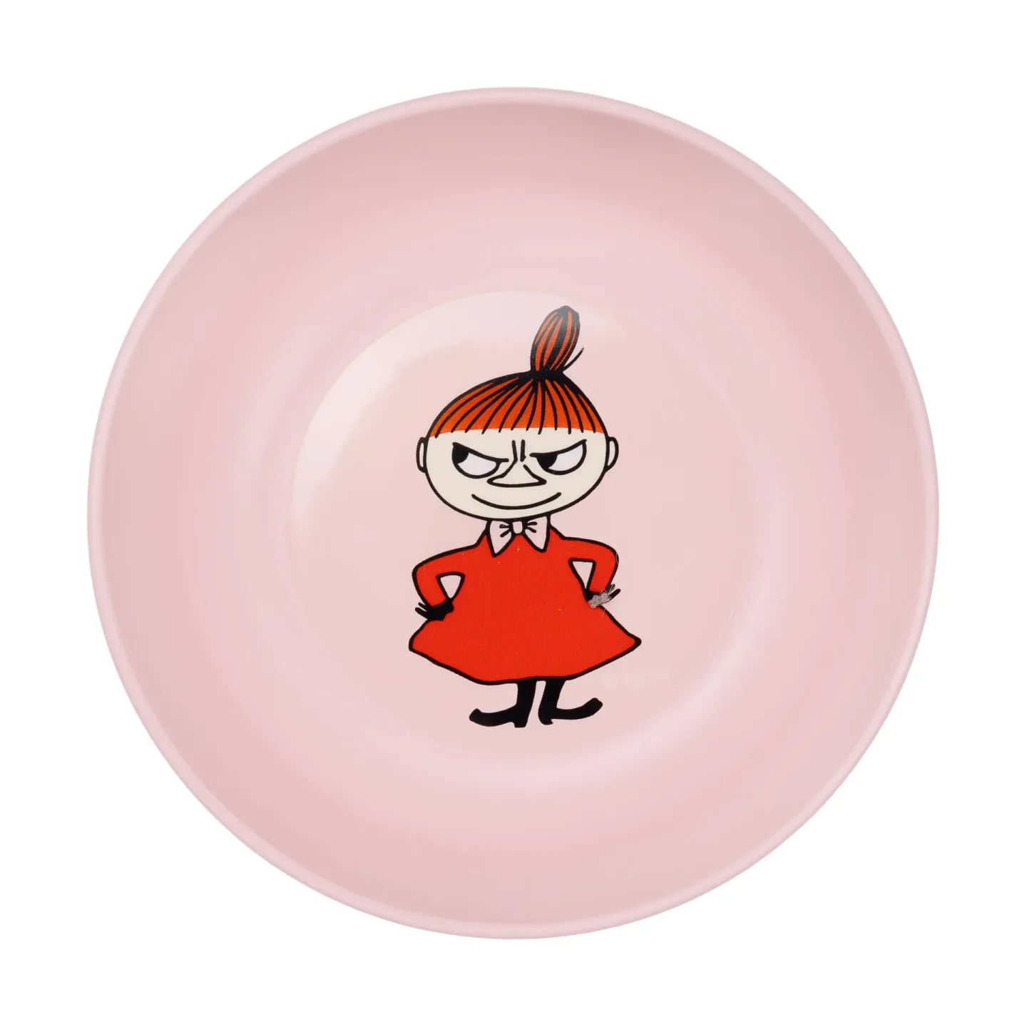 Rätt Start Mumin Little My Schale Ø14,5 cm Hellrosa