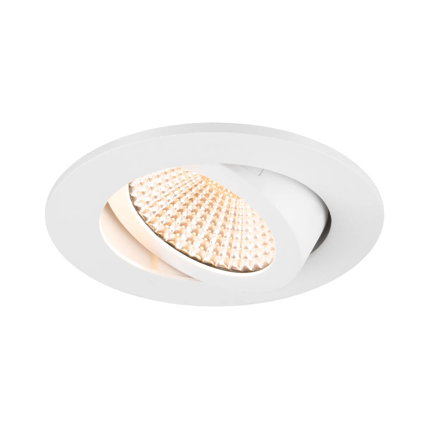 New Tria indbygget spotlight med LED, rund, hvid, 2.700 K, 60° - SLV - Entré - Aluminium - Med én lyskilde