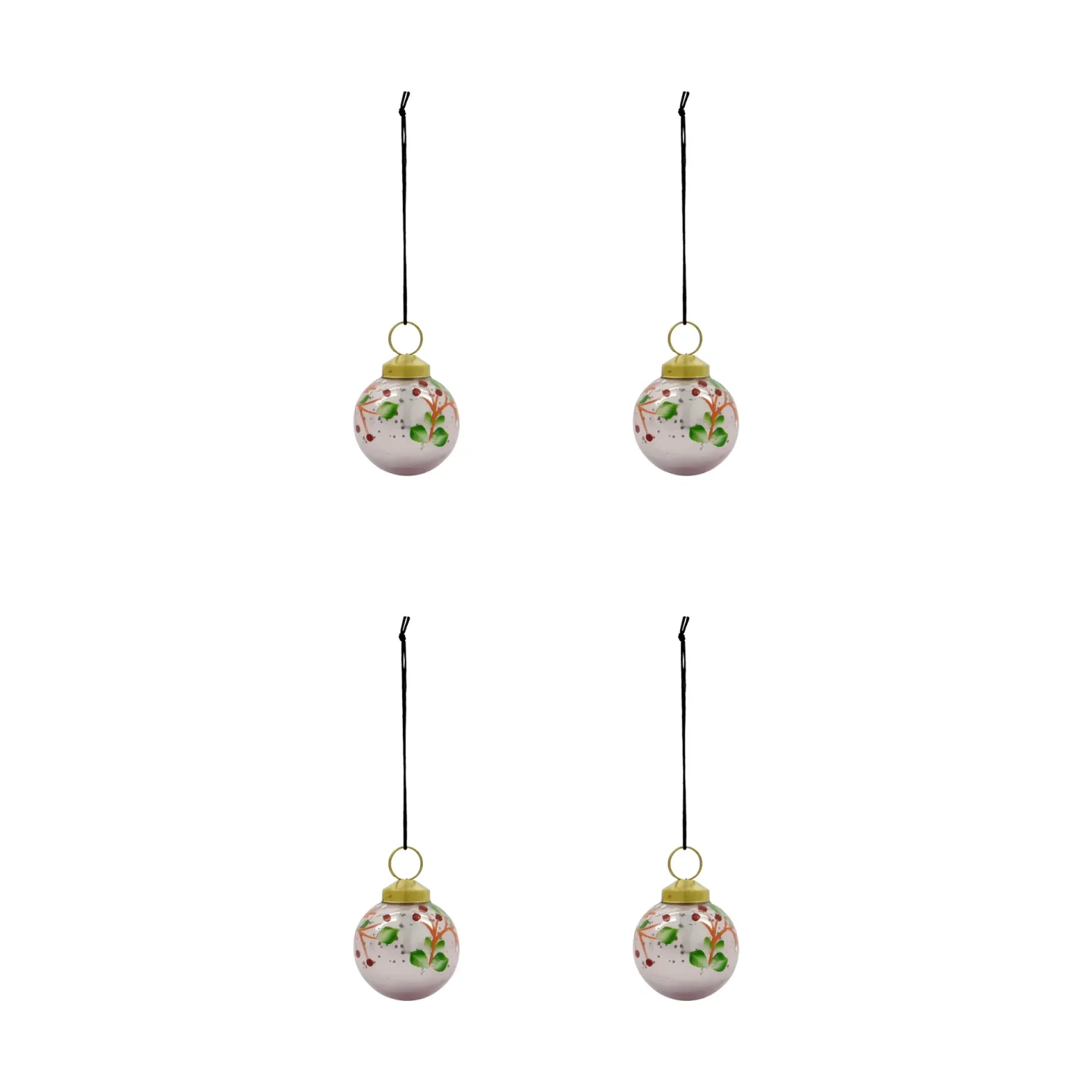 House Doctor Antico julgranskula 4-pack Rosa
