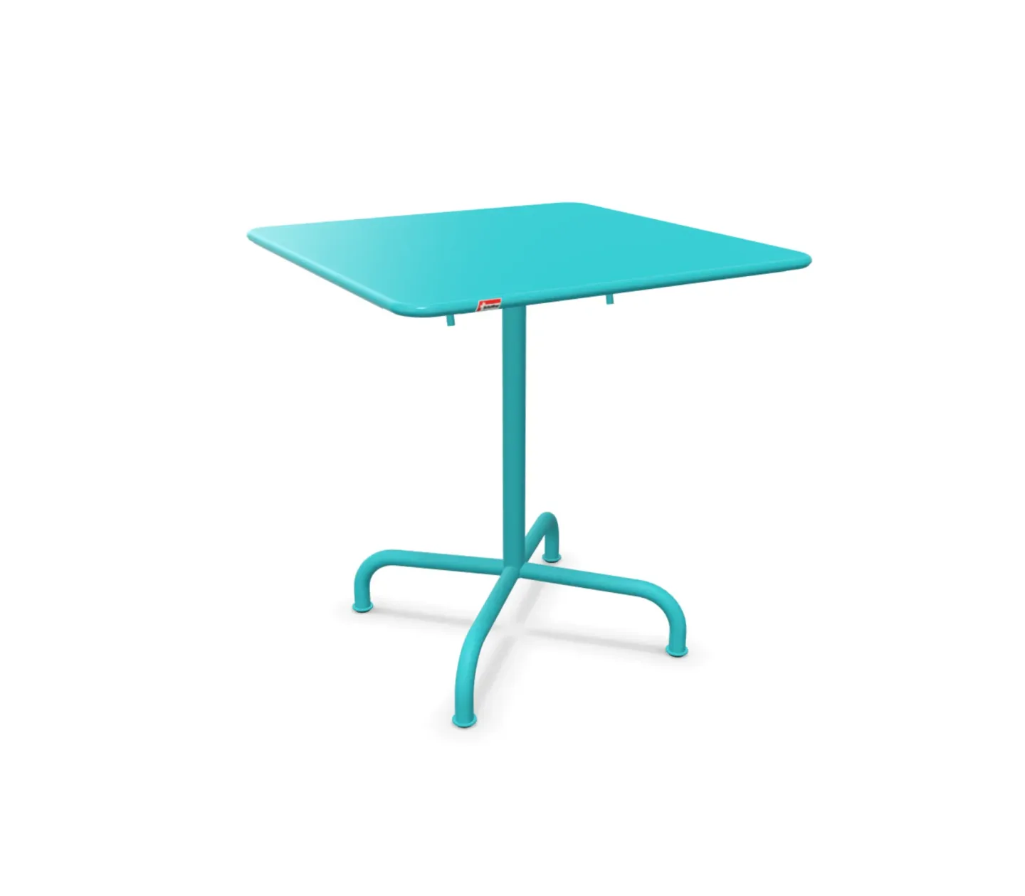 Schaffner Metall-Tisch Rigi Quadratisch Blau | Schubiger Möbel