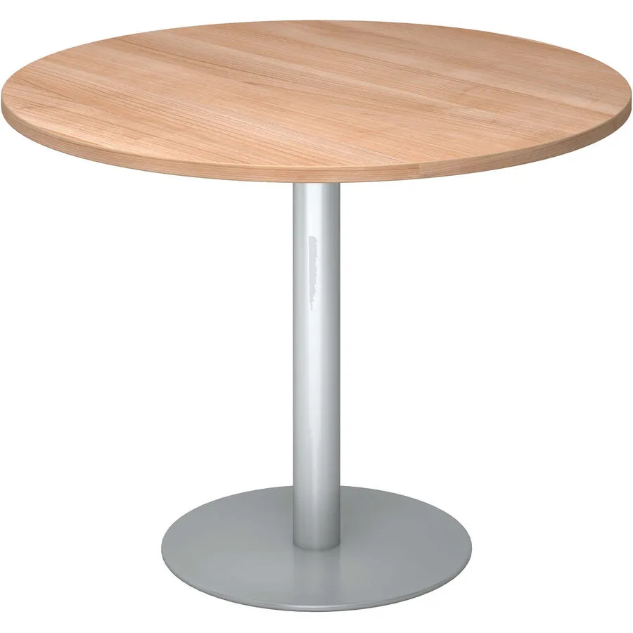 Besprechungstisch Office Nussbaum Dekor Holzwerkstoff B 100 T 100 cm