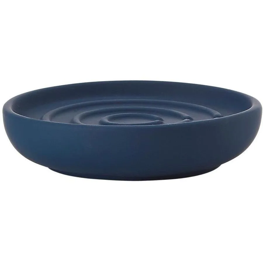 Seifenschale Zone Denmark blau Steingut T 11 cm