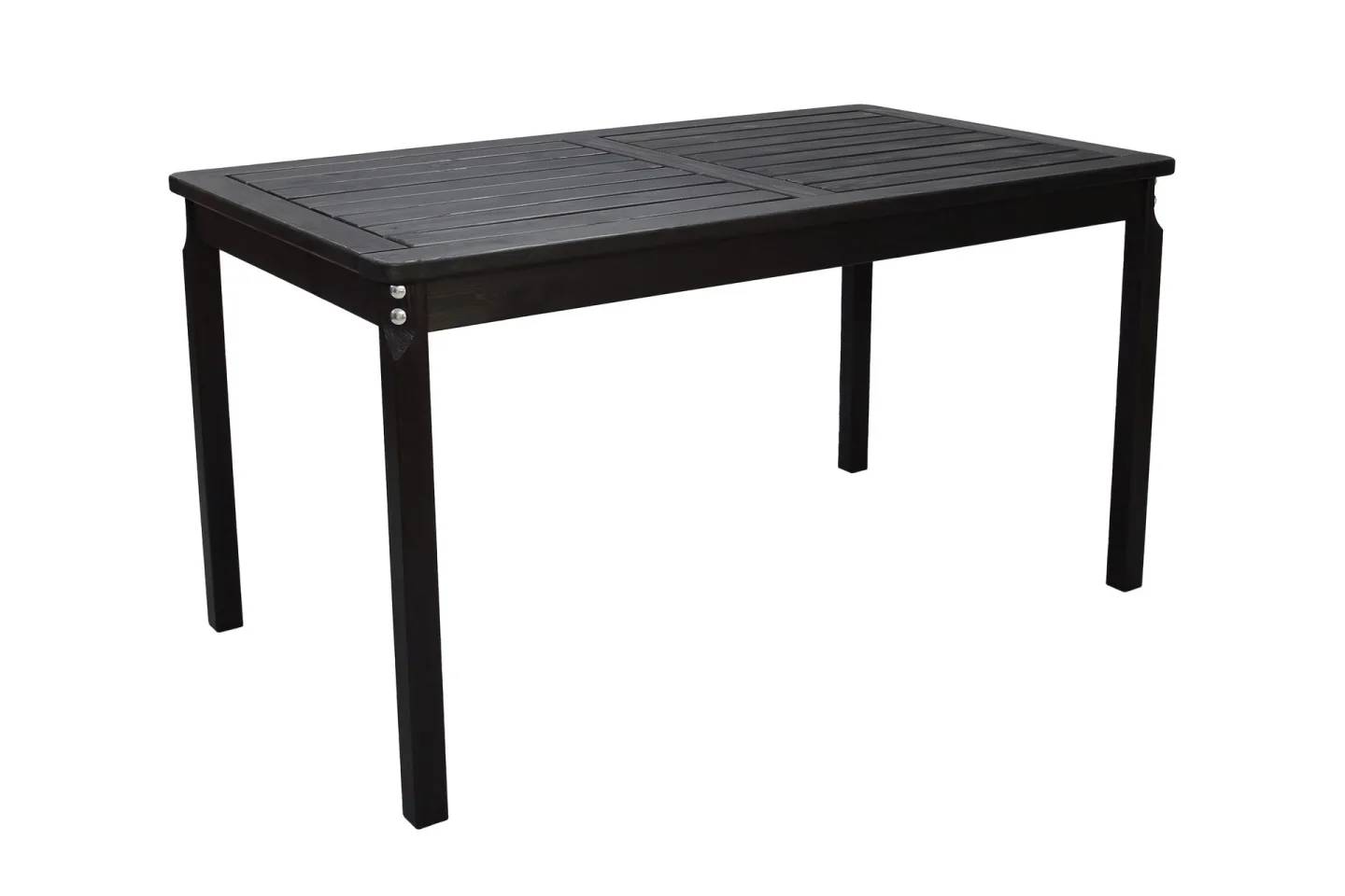 Olivio Matbord Utomhus 135x77 cm - Svart