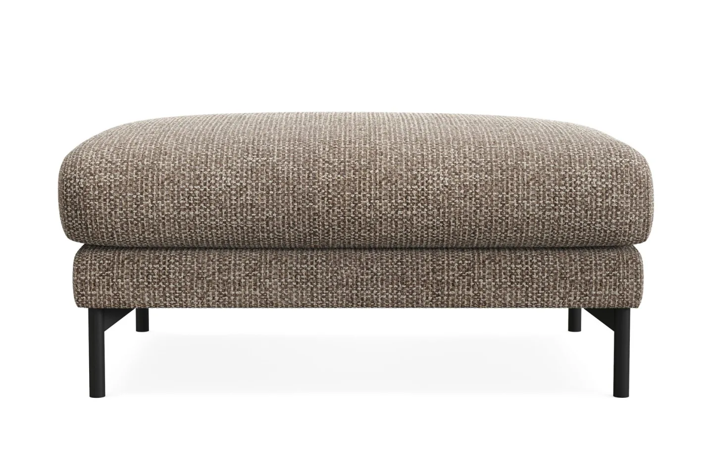 Menard Premium Fotpall i Chenille - Brun