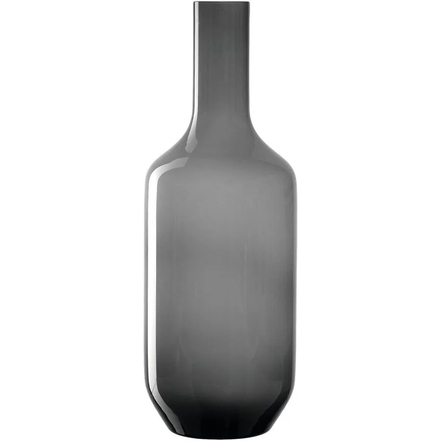 Vase Leonardo Grau Glas 39 cm