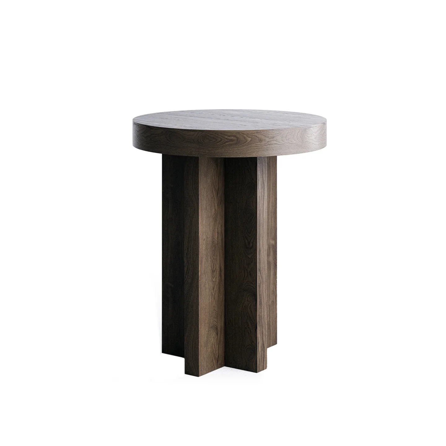 Länna - L.A. Side Table Dark Oak - Sidobord - Lotta Agaton - Brun - Trä
