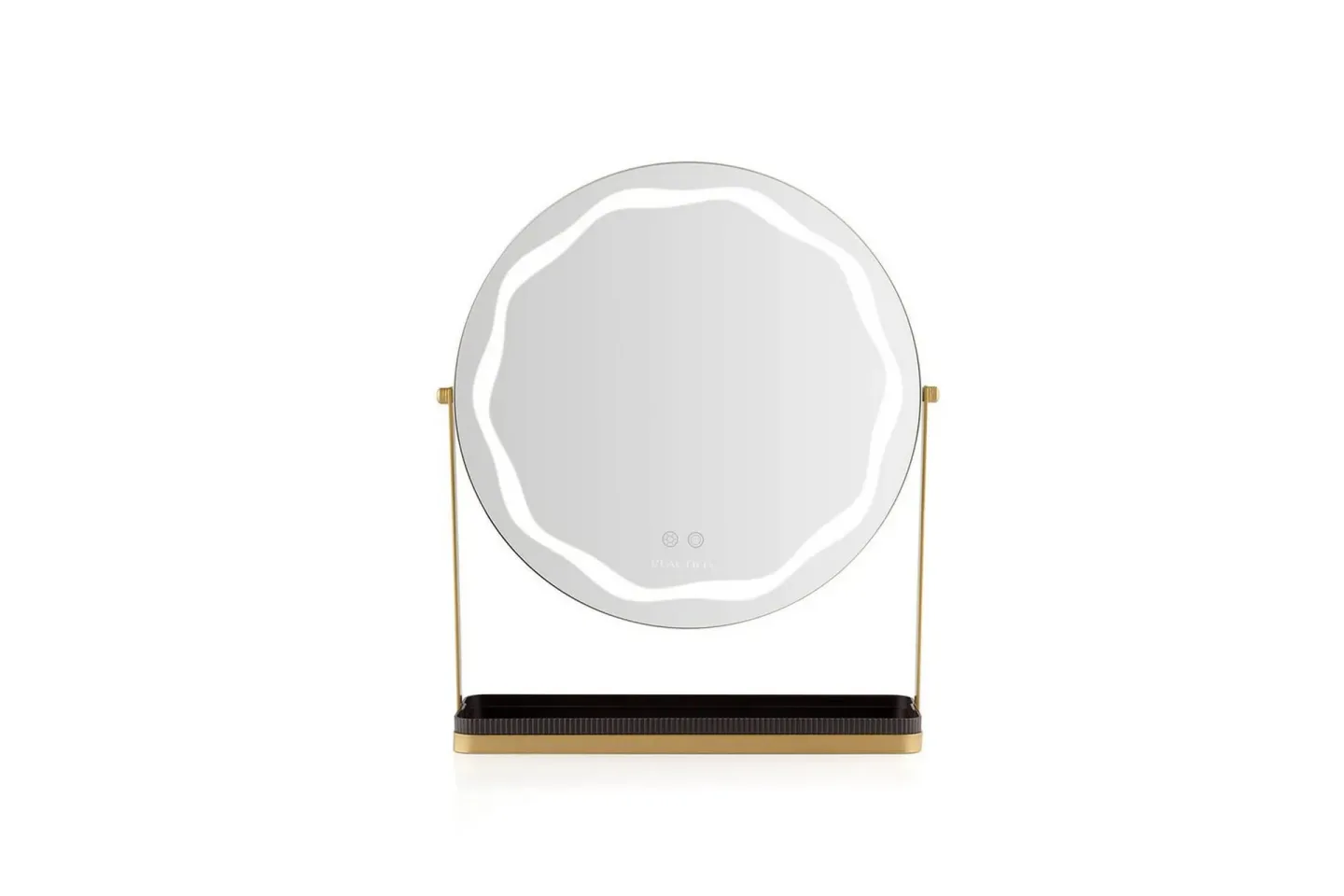 Sminkspegel Beautifly Rund med LED-belysning -