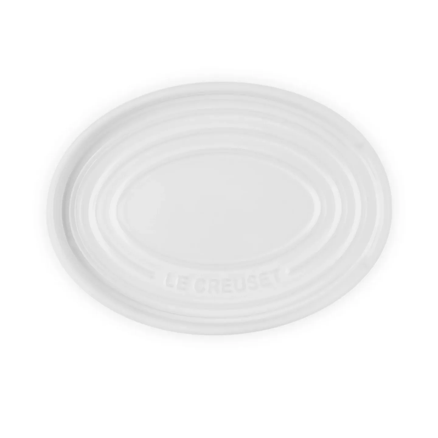 Le Creuset Oval Halter für Kochlöffel Weiß