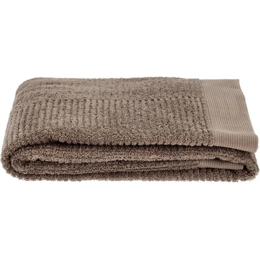 Duschtuch Zone Denmark Taupe Baumwolle