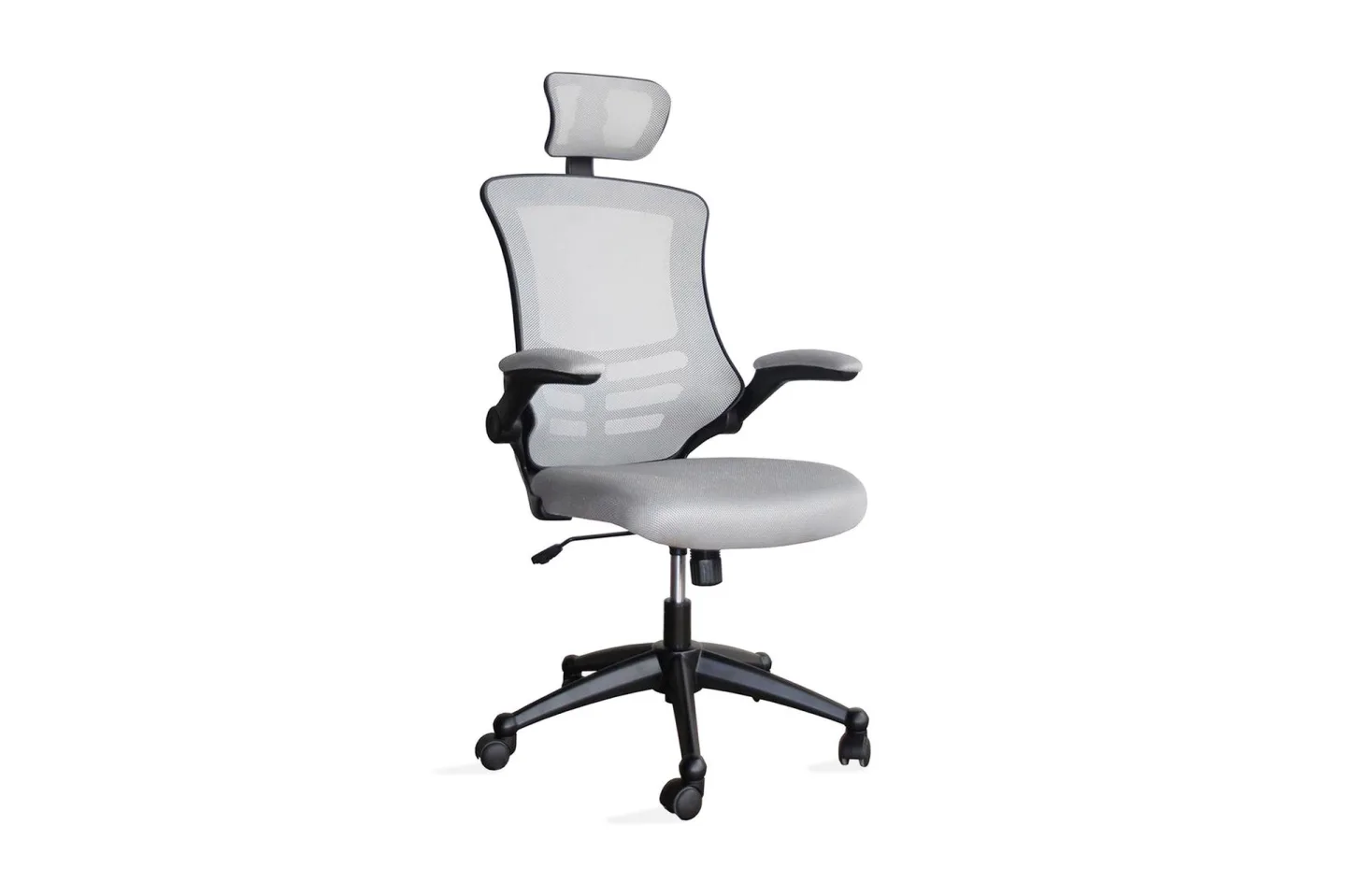 Kontorstol Ragusa 665xd51xh117-126 cm Grå -