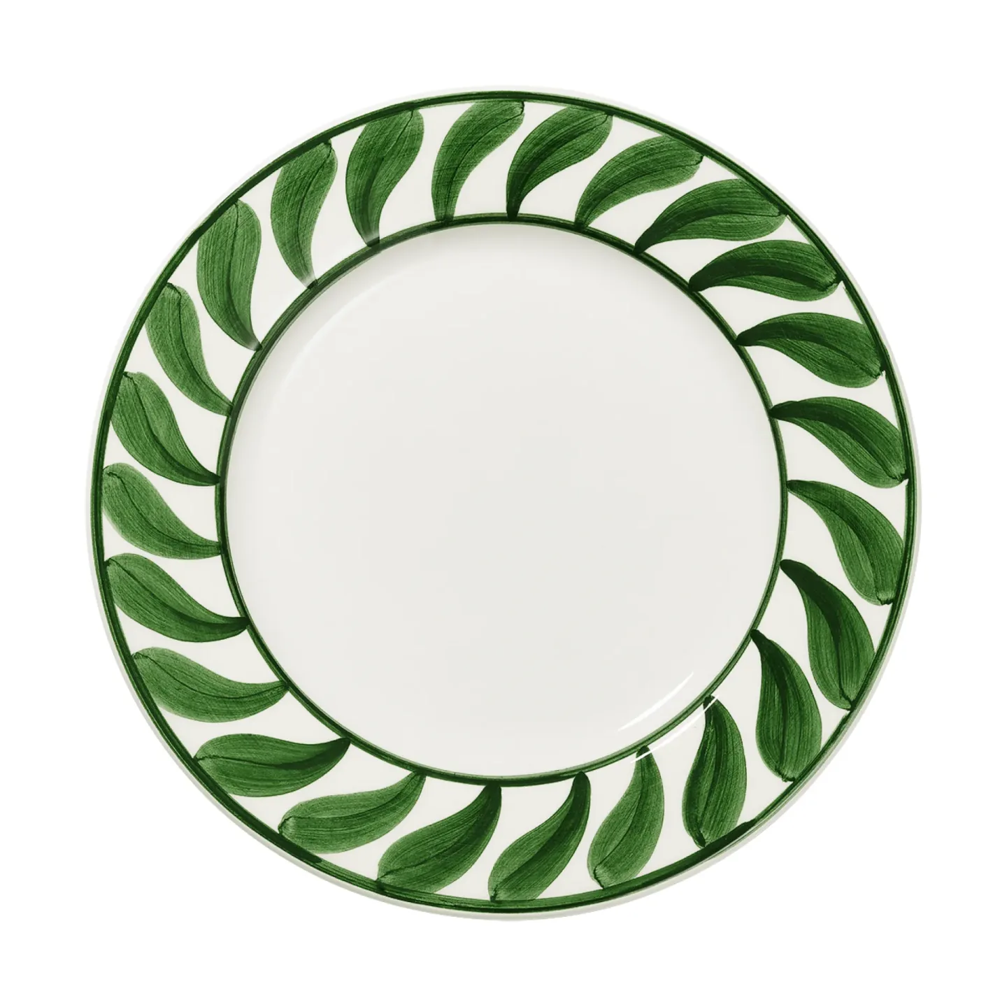 Pick a Poppy Swirl Teller Grün, 28 cm