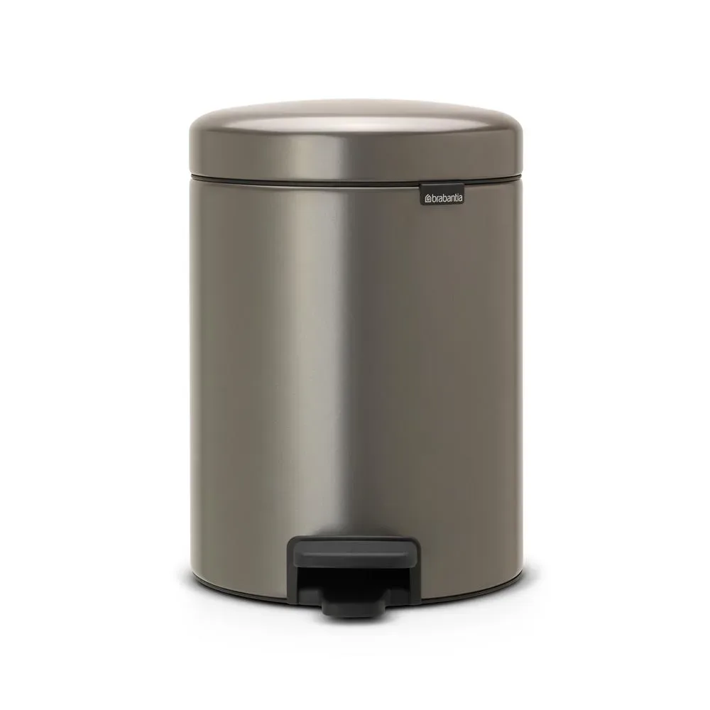 Brabantia New Icon pedalhink 5 liter platinum