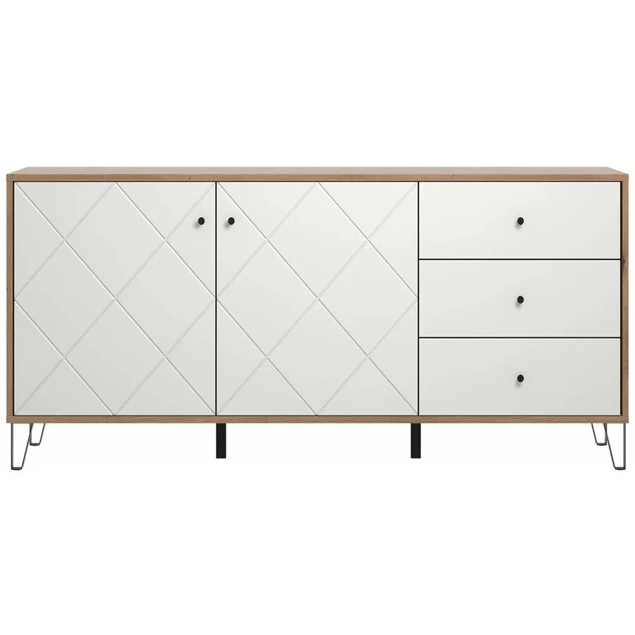 Sideboard Clara eiche Holzwerkstoff B 183 H 76 cm