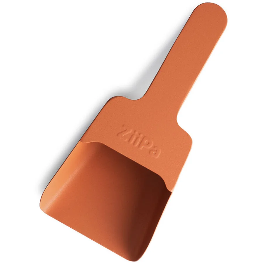 Pelletschaufel ZiiPa terracotta Stahl B 21.5 cm