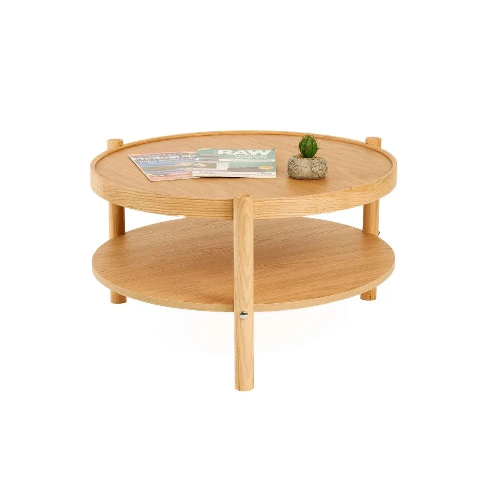 Vornel Soffbord 80 cm - Natur