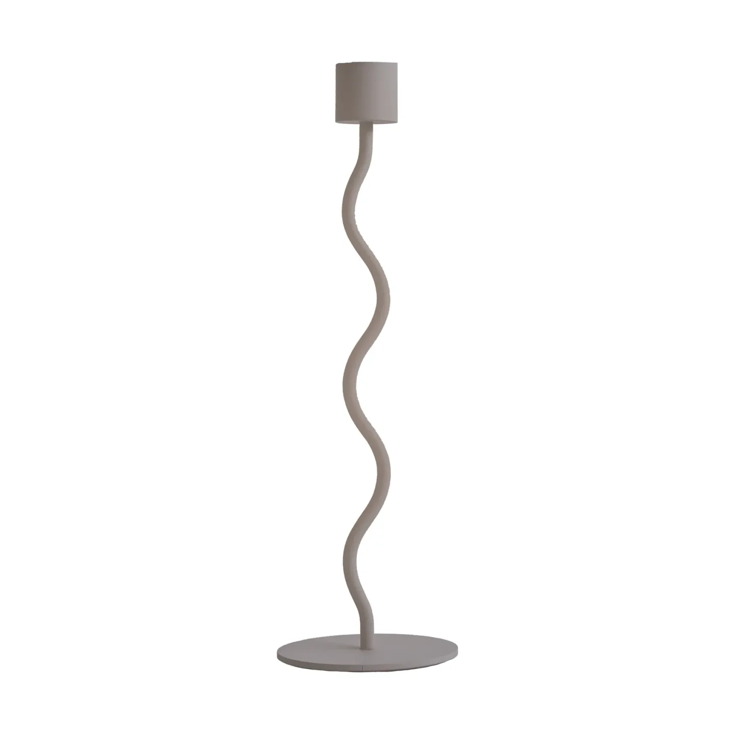 Cooee Design Curved Kerzenständer 26cm Taupe