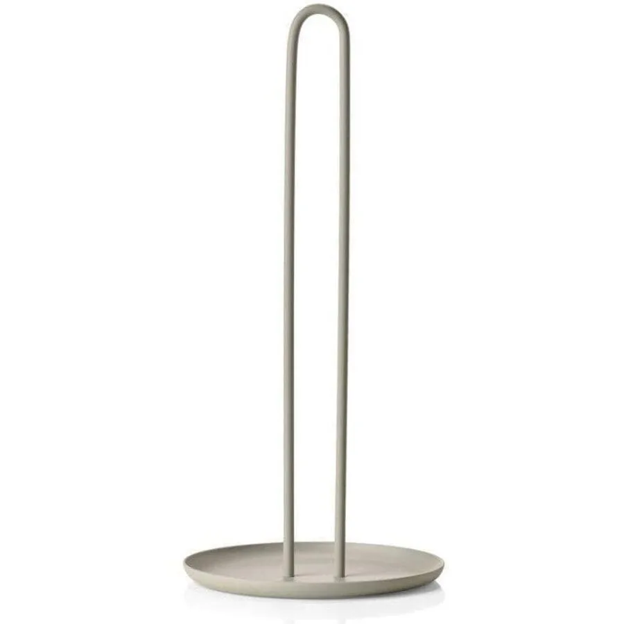 Küchenrollenhalter Zone Denmark hellgrau Metall B 14.5 cm