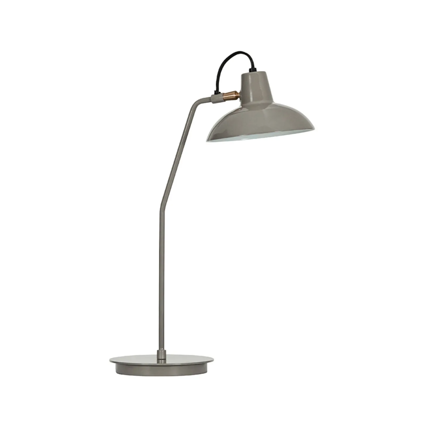 Desk bordlampe, grå, høyde 50 cm, E14 – House Doctor - Stue - Metall