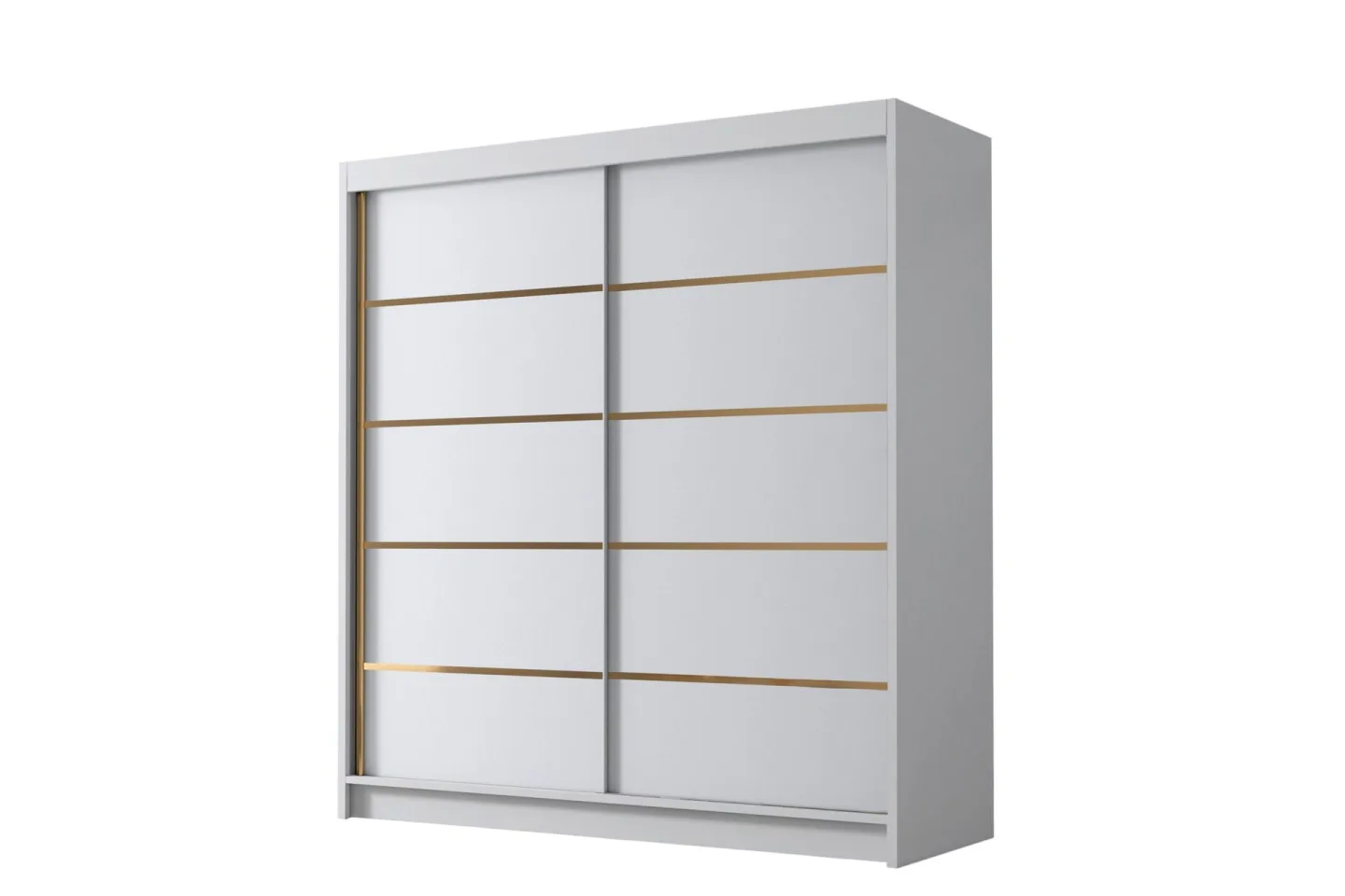 Chavez Garderob 180x215 cm - Vit