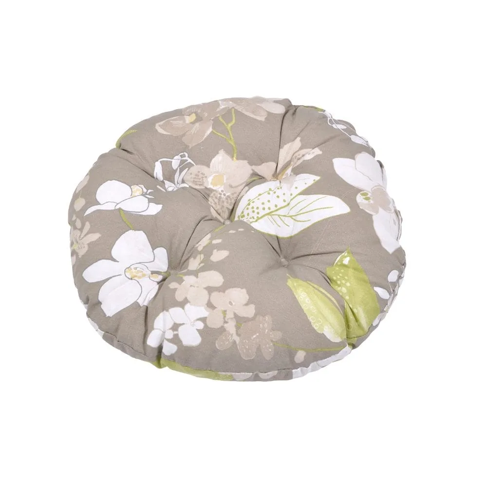 Palldyna till fotpall utomhus - Beige Botanical