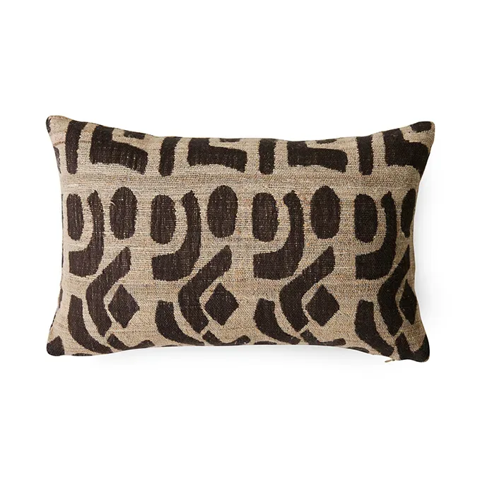 HKliving Silk Kissen 25x40 cm Rustic