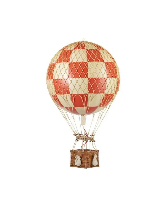 Royal Aero luftballon check red