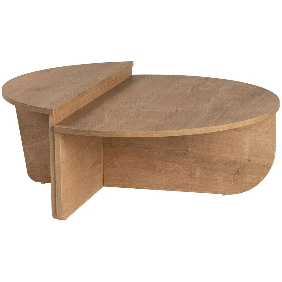 Salontisch Georis eiche Holzwerkstoff B 90 H 35 cm