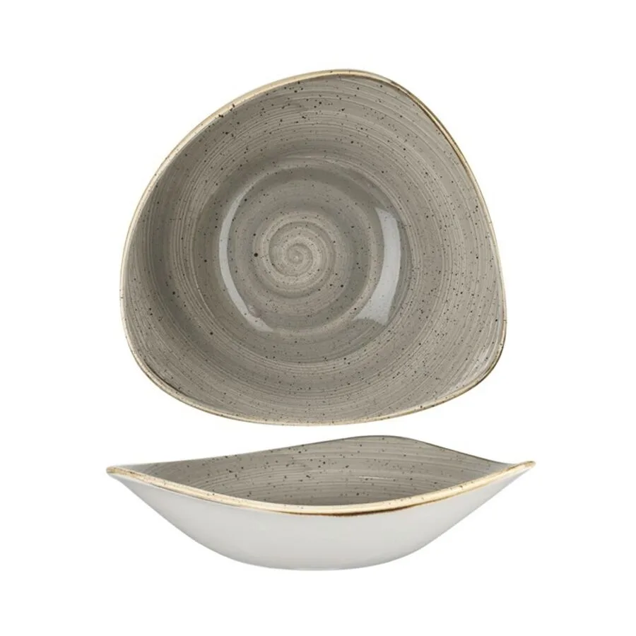 Churchill Teller tief Stonecast Grau Porzellan 18.5 cm