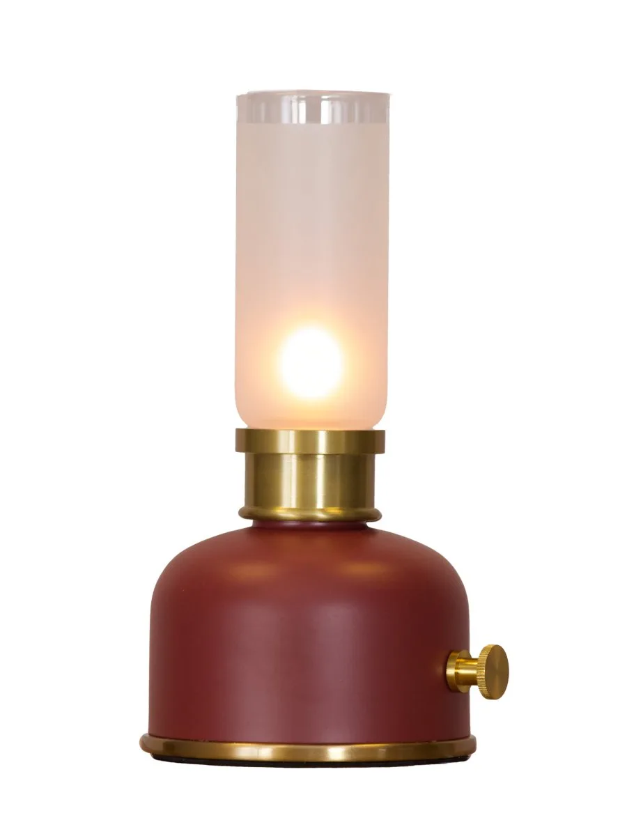 PR Home - Frida 22cm - Portabel lampa - Mörkröd