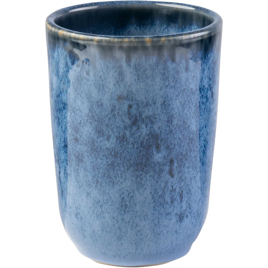Gipfelstück Becher Wilde Schlucht Blau Keramik