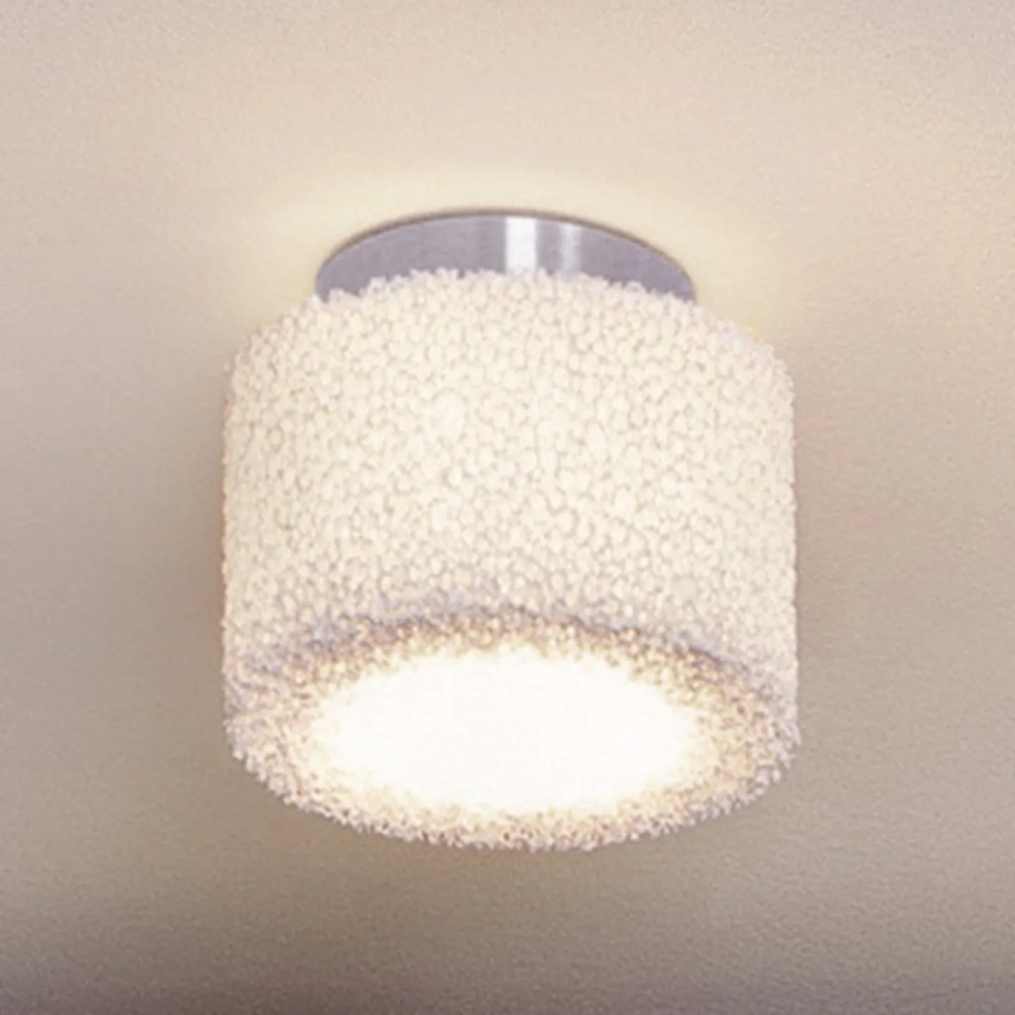 Reef LED Deckenleuchte Brushed/White - Serien Lighting - Wohnzimmer - Design - Rund