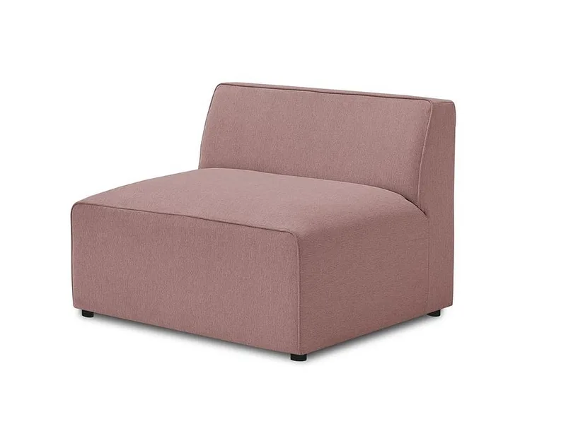 Modulare Sessel für Sofa BOBOCHIC MEGEVE Stoff chiniert rosa