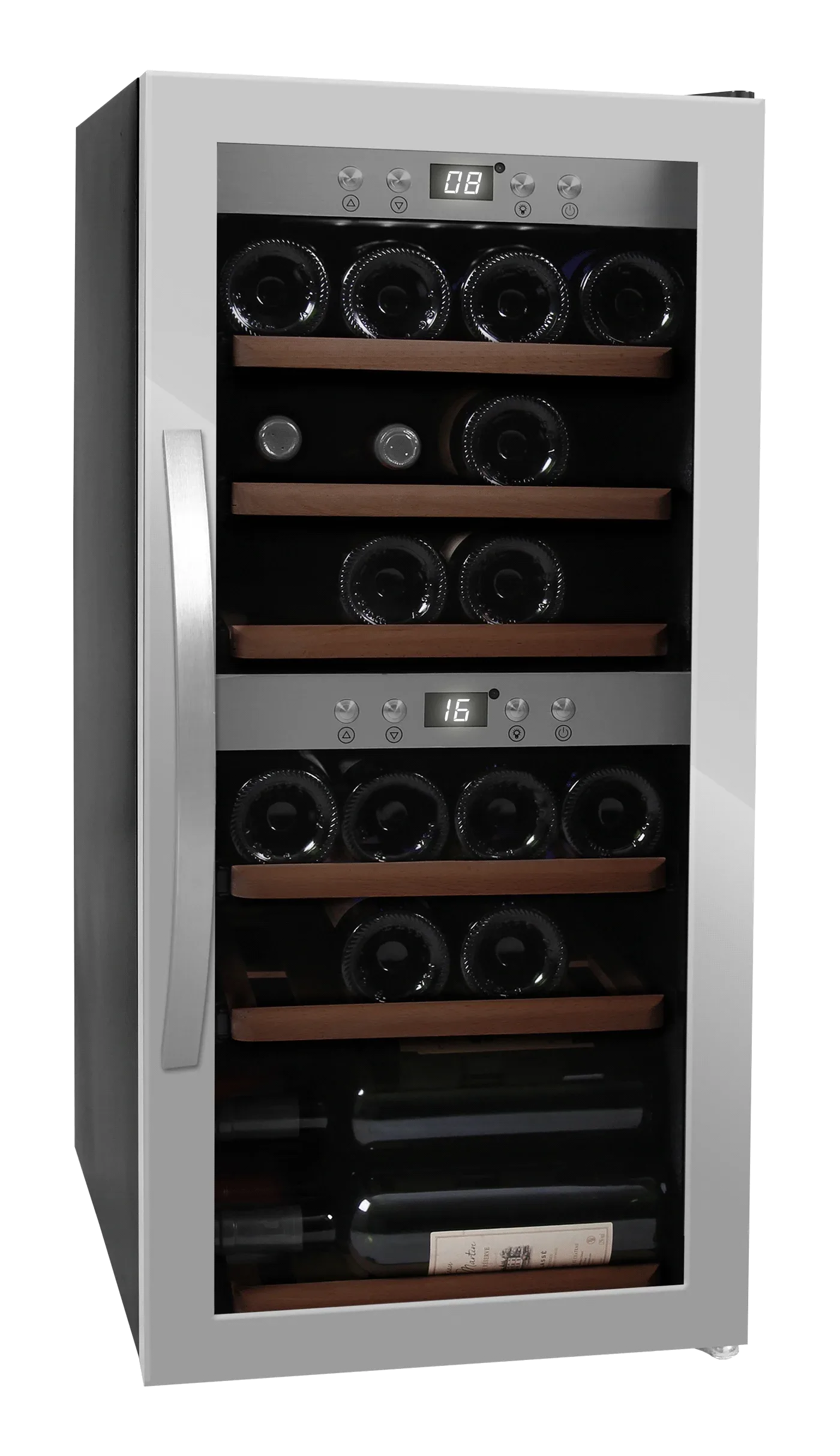 Freistehender Weinkühlschrank - WineExpert 24 Stainless