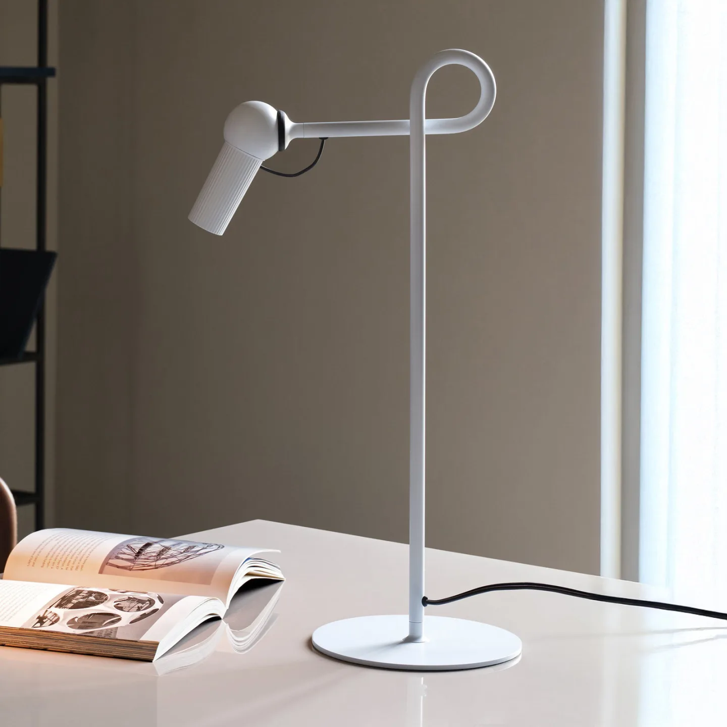 Bird Tischleuchte White - KDLN - Wohnzimmer - Metall - Einflammig
