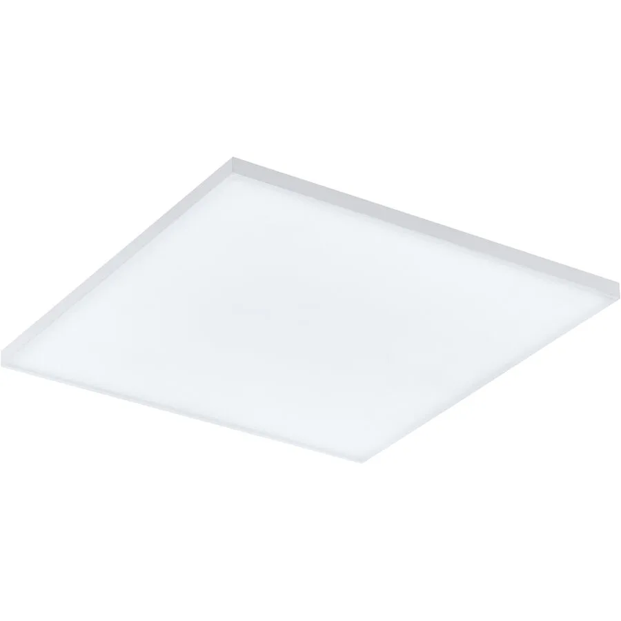 Eglo Deckenlampe Turcona Weiss Stahl 45 cm 6 cm - LED - Lichtfarbe: Helles Neutralweiss - LED Energiesparlampen