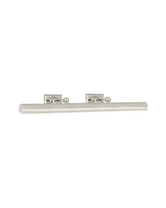 30" Cabinet Maker's Picture Light Polished Nickel
