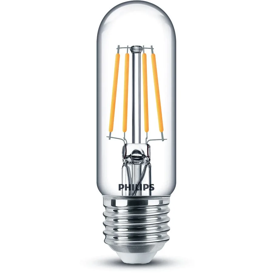 Leuchtmittel Philips Glas E27 80 W - Farbe: silber - Lichtfarbe: Extra warmweiss