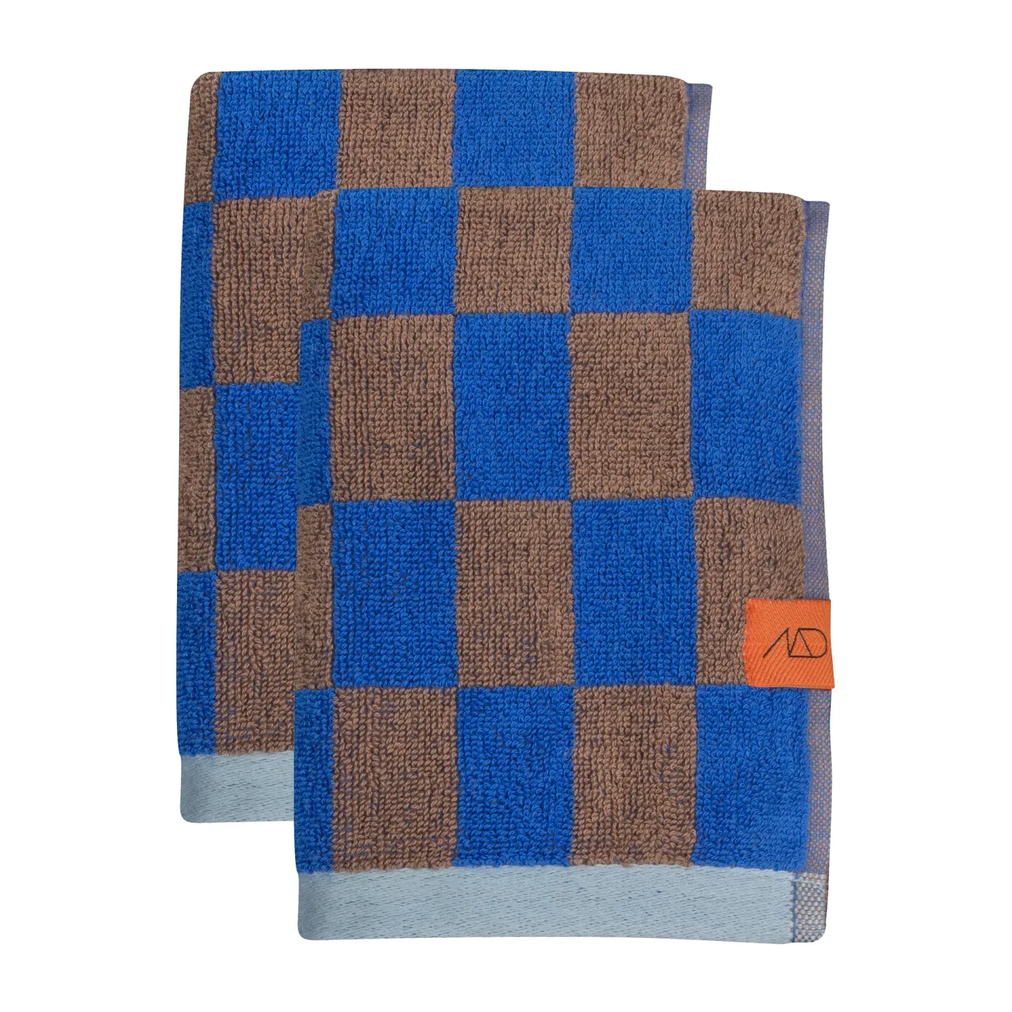 Mette Ditmer Retro Handtuch Cobalt, 40x55 cm, 2er Pack
