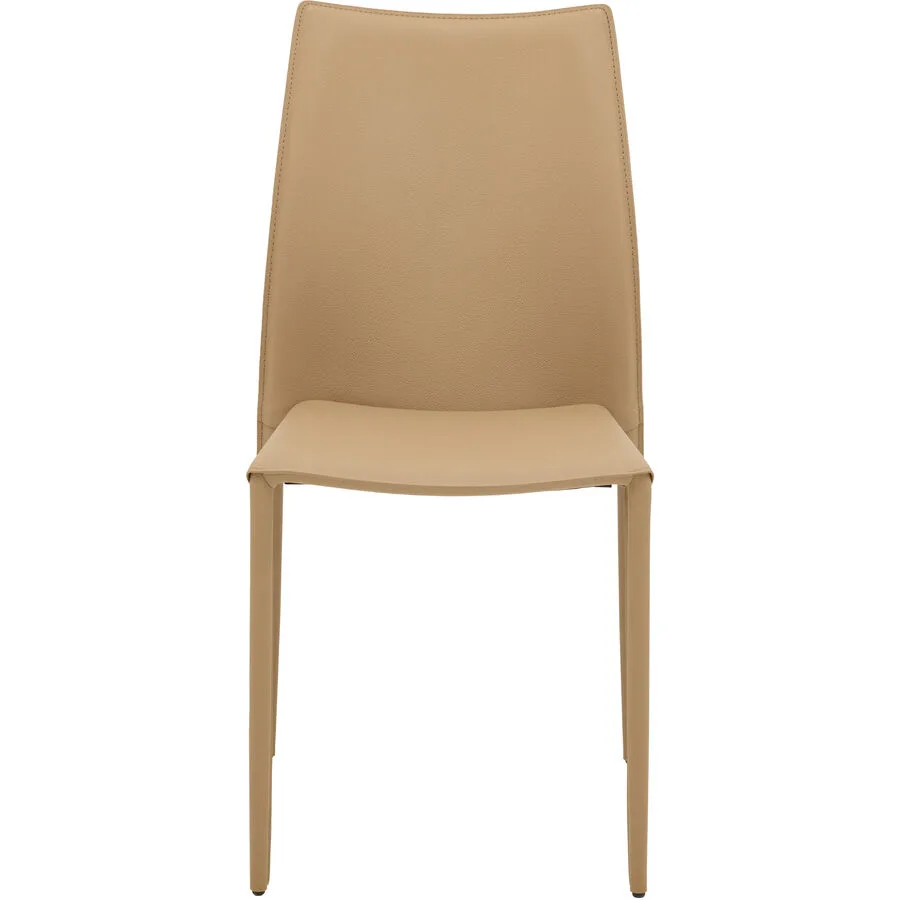 MyDeal Stuhl Lani taupe Leder