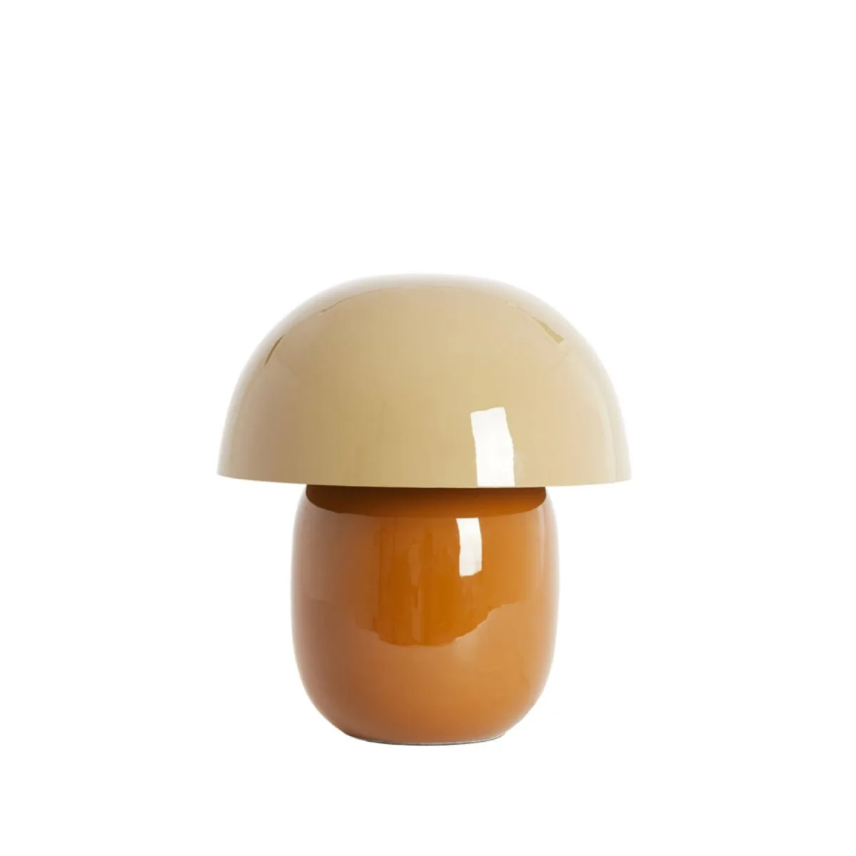 Light & Living - Mimosa 34cm - Bordslampa - Brun