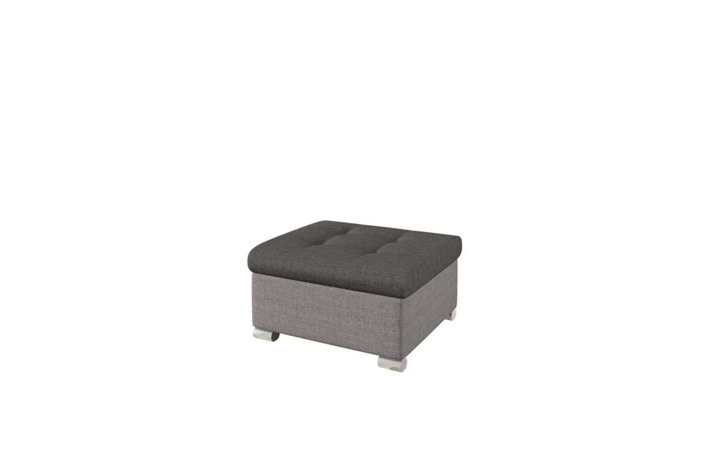 Dynir Fotpall 68 cm - Ljusgrå/Mörkgrå