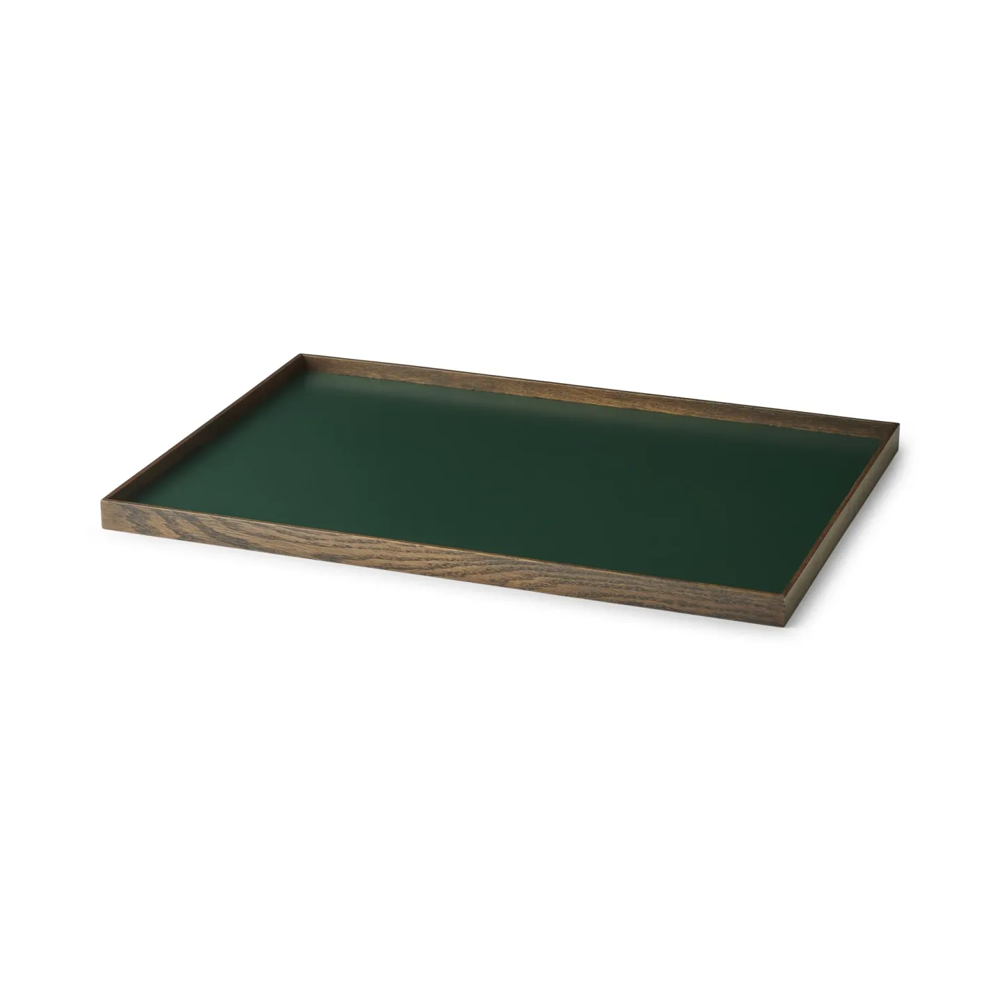 Gejst Frame Tablett large 35,5 x 50,6cm Eiche geraucht-grün