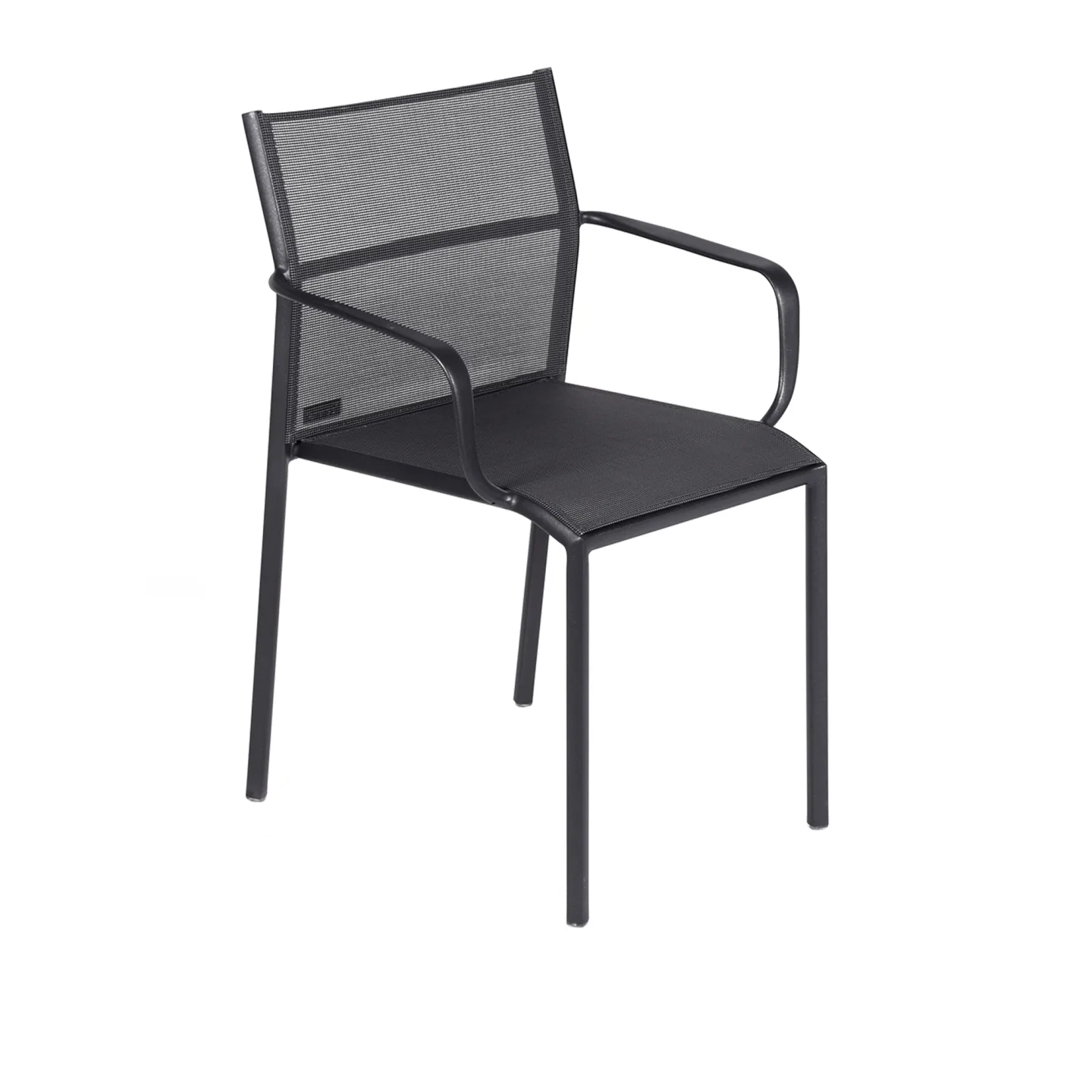 Fermob - Cadiz Armchair Anthracite 47 - Matstolar utomhus - Antoine Lesur - Grå - Metall/Syntetiskt
