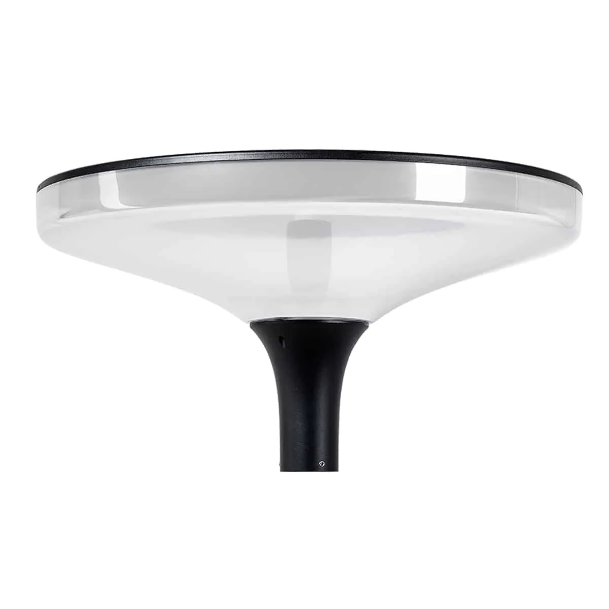 Poletop LED Stolparmatur 3000K 1883lm Svart