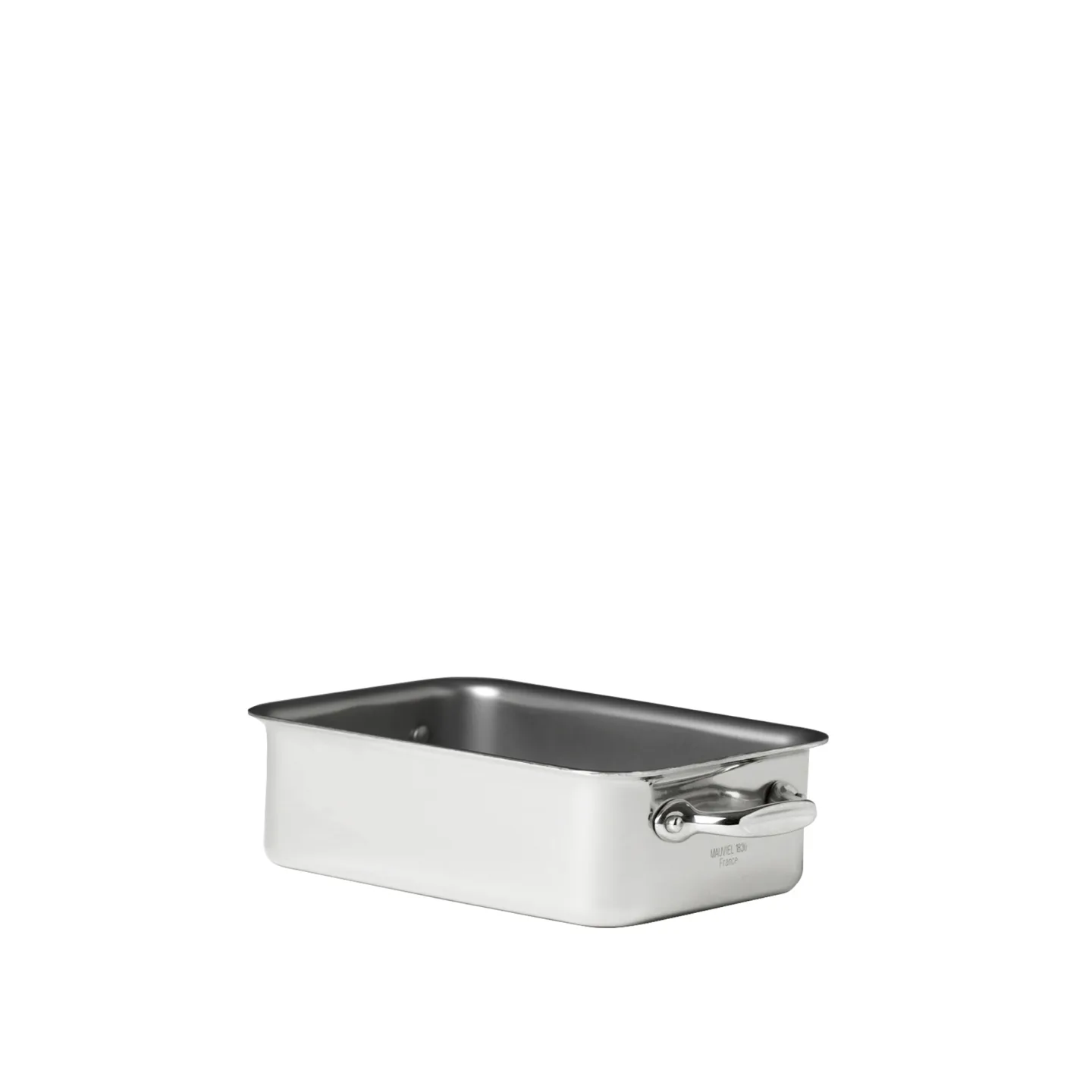 Mauviel - Roasting Pan Mini Cook Style Steel - 14 x 10 cm - Ugnsformar - Silver