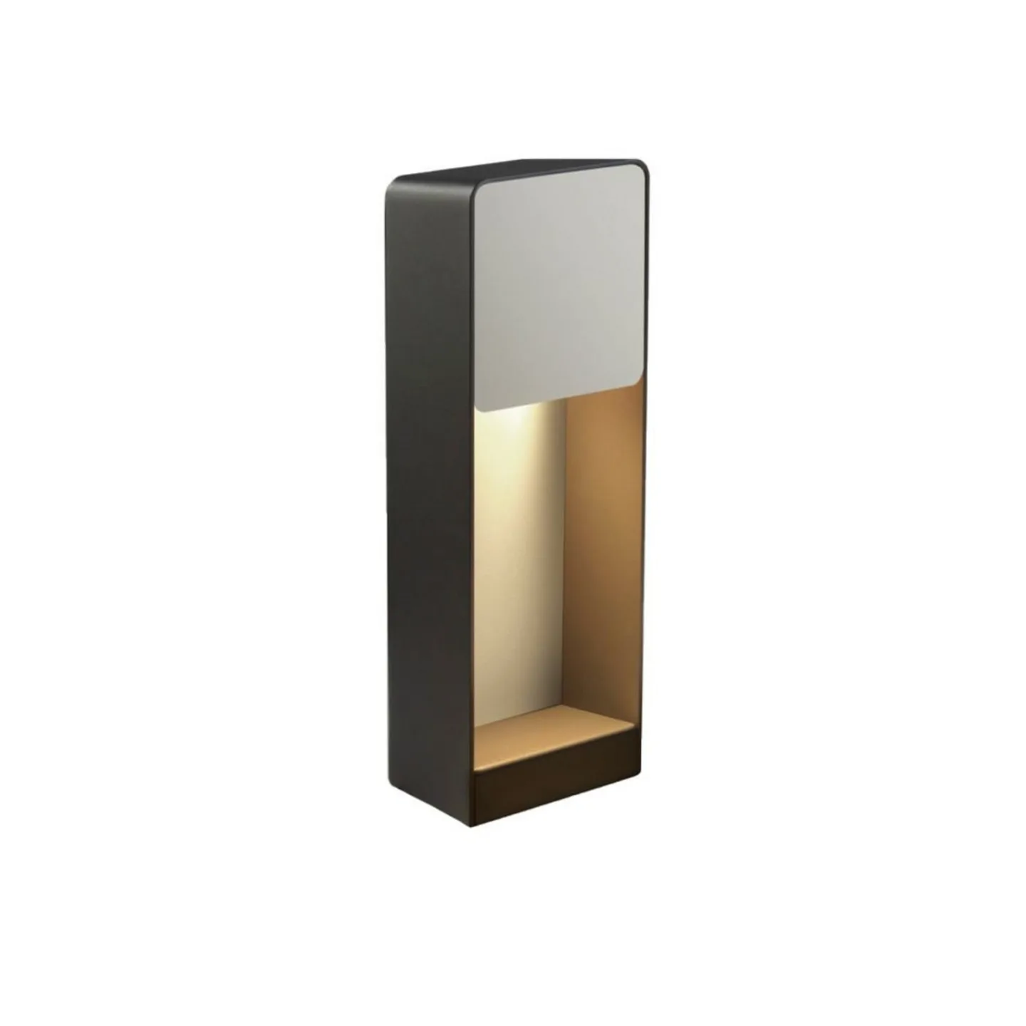 Lab A35 Außenwandleuchte Graphite Grey/White - Marset - Terrasse - Metall