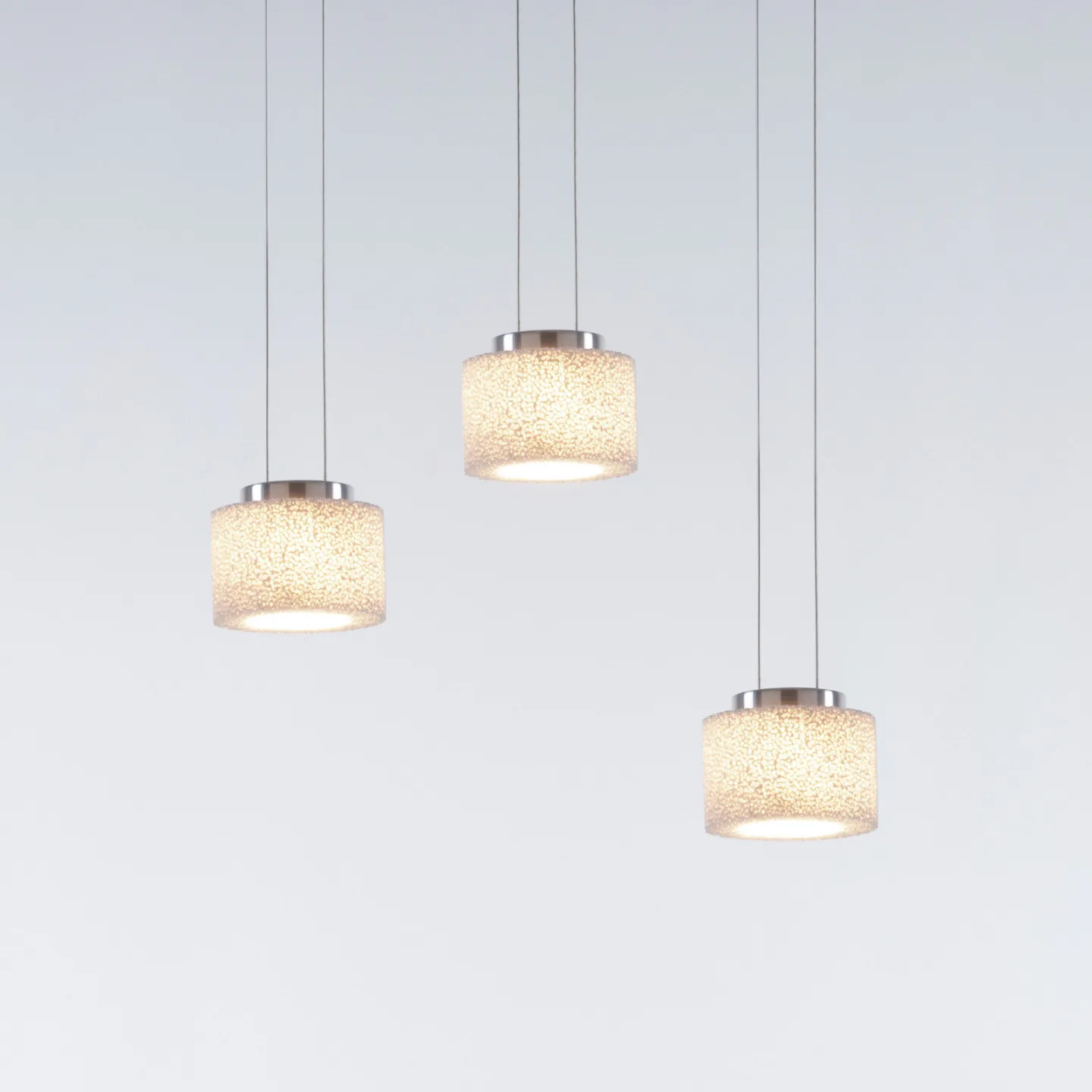 Reef 1 LED Pendelleuchte Brushed/White - Serien Lighting - Wohnzimmer - Design - Keramik - Einflammig